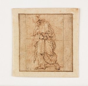 Study of a Male Beggar by Francesco Allegrini